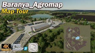 Baranya Agromap  Map Tour  Farming Simulator 22