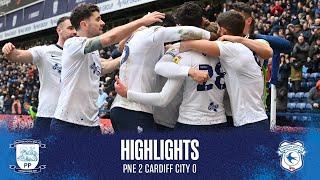 Highlights PNE 2 Cardiff City 0