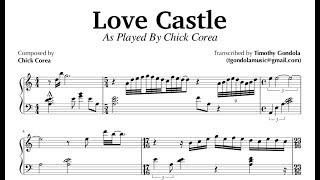 Chick Corea Love Castle FULL Transcription