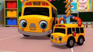 Wheels on the Bus - Baby Toddler Songs - Nursery Rhymes & Kids Songs