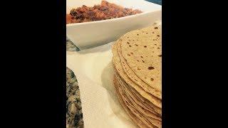 How to make Whole  Wheat Flour Chapati  Roti