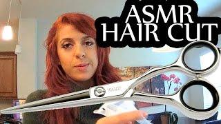  Real ASMR Haircut - Scissors Sounds & Softly Spoken Beyond RolePlay 