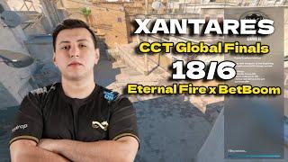 CS2 POV Eternal Fire XANTARES 186 vs BetBoom Dust2 @ CCT Global Finals 2024