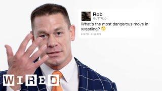 John Cena Answers Wrestling Questions From Twitter  Tech Support  WIRED