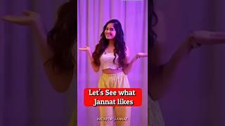 Jannat Zubair ko Kya Pasand hai   The Viral Celeb #jannatzubair