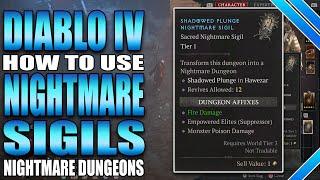 How To Use Nightmare Sigils For Nightmare Dungeons In Diablo 4