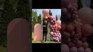 Party Balloon Decoration Setup With Me #shorts