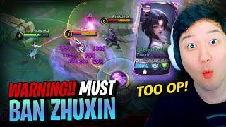 Check this Zhuxin emblem and build  Mobile Legends Zhuxin