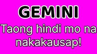 Gemini July 2024 Tagalog Monthly Tarot Reading Horoscope Philippines  TAONG HINDI MO NA NAKAKAUSAP