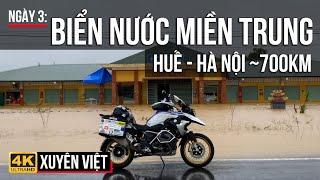 BMW R1250GS XUYÊN VIỆT NGÀY 3 HUẾ - HÀ NỘI  VƯỢT BIỂN NƯỚC MIỀN TRUNG TRONG TRẬN LŨ LỊCH SỬ 2020