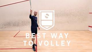 Squash Tips&Tricks Best options to hit a volley