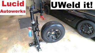 How to Build DIY Lucid Autowerks Harbor Freight Manual Tire Changer Use and Review