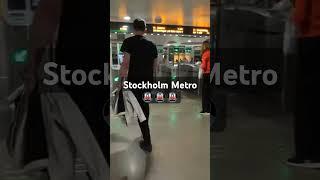 Stockholm Metro Tunnelbana #shorts #stockholm #metro #tunnelbana