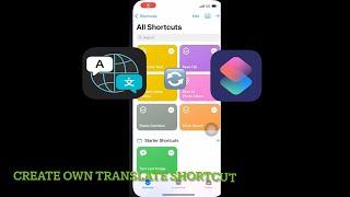 Iphone  iPad translate any text in any apps using shortcut Apps