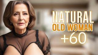 Natural Older Woman Over 60 Attractively Dressed Classy  Natural Older Ladies Over 60