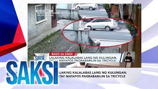 Saksi Recap Lalaking kalalabas lang ng kulungan patay matapos pagbabarilin sa tricycle