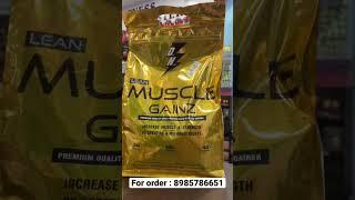 DN Lean Muscle Gain with Golden Shaker #fitnessbooster #divinenutrition #shorts #sahilkhan