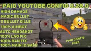 Pubg Lite 0.27.0 zero recoil config + 360 aim bot config file 0.27.0  Ban Fix Config