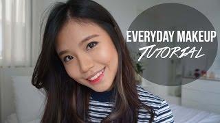 Everyday Makeup And Hair Tutorial  Western Korean & Japanese Products  Titan Tyra