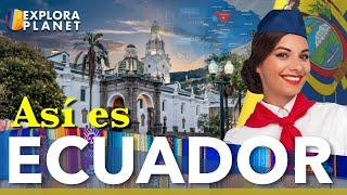 ECUADOR  Así es Ecuador  El País de los Cuatro Mundos