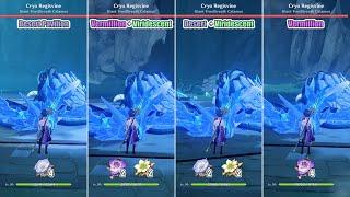 Xiao New Artifacts v3.3 Comparison  Genshin Impact