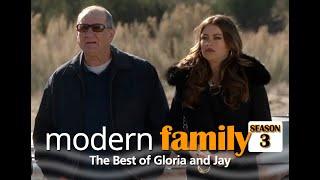 Modern Family - Best Gloria and Jay Moments + Bloopers Season 3