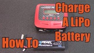 Charge LiPo Batteries - HOW-TO