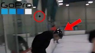 I Almost KILLED HIM - GoPro Hockey Funny Moments and Highlights