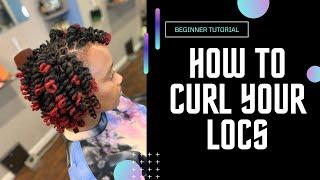 How to Curl Locs Using Perm Rods