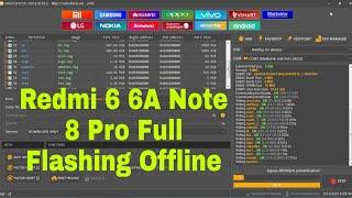 How To Flash Redmi 6 6A Mi Note 8 Pro Full Flashing With Unlock Tool By Mobile Software Supporter