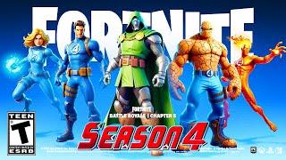 FORTNITE TEMPORADA 4 CAPITULO 5 *TEASERS* PASE DE BATALLA  Dr Doom Sue Storm Gwenpool y Más 