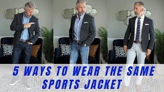 5 Ways to Wear a Sports Jacket