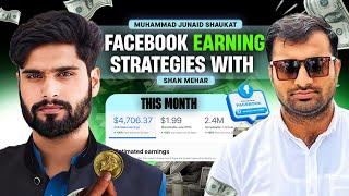 Facebook Earning New Strategies With Shan Mehar  how to earn money from Facebook in 2024