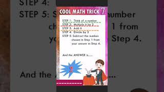 Math trick #onlyforgenius #mathtrick #shortsviral #puzzlegame