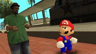 Mario 64 in GTA San Andreas Mod Grand Theft Mario 64 San Andreas