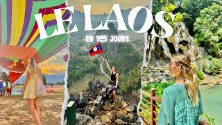 15 JOURS AU LAOS Vlog