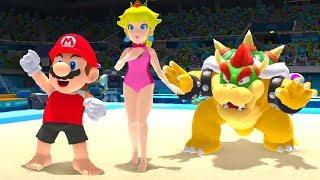 All Team Mario Characters - Mario & Sonic at the Olympic Games Tokyo 2020 - Gymnastics