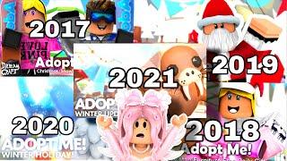 ChristmasWinter Event 2017- 2022 comparison - Roblox Adopt Me  Day 3