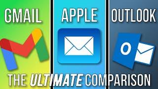 Best Email App in 2024?? Gmail vs. Apple Mail vs. Outlook