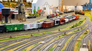 Beautiful Massive HO Scale Model Train Layout at The Treasure Coast Model Railroad Club