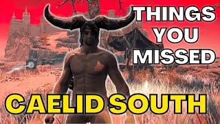 The Top Things You Missed In SOUTHERN CAELID probably - Elden Ring TutorialGuideWalkthrough