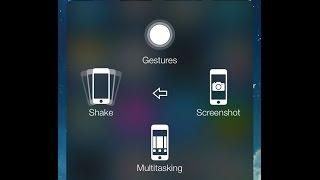 iPhone Assistive Touch Custom Gestures