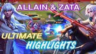 Allain & Zata Ultimate  Highlights  Liên Quân Mobile  AoV  RoV