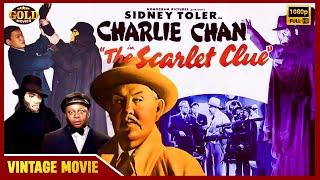 Charlie Chan NOW IN COLOR - The Scarlet Clue - 1945 l Hollywood Classic Movie l Sidney Toler  Benso