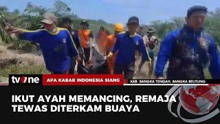 Bocah Korban Terkaman Buaya di Bangka Tengah Ditemukan Tewas  AKIS tvOne