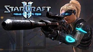 Фильм Starcraft 2 Nova Covert Ops Нова Незримая Война полный игрофильм 60fps 1080p