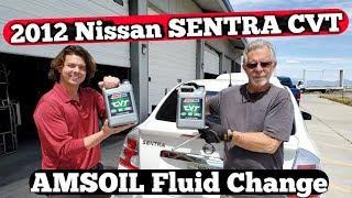 2012 Nissan SENTRA AMSOIL CVT Transmission Fluid Change