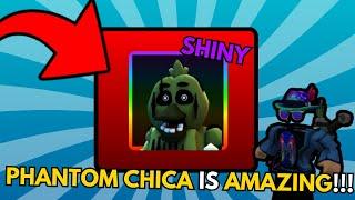 SHINY PHANTOM CHICA DOES CRAZY SPLASH DAMAGE Five Nights TD Roblox