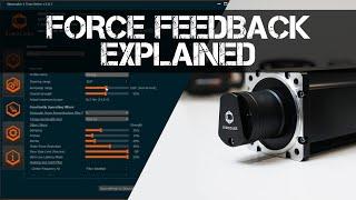 HOW FORCE FEEDBACK WORKS - Each setting explained in detail - Simucube  Fanatec