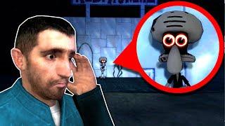 CURSED SQUIDWARD IS AFTER ME - Garrys Mod Gameplay